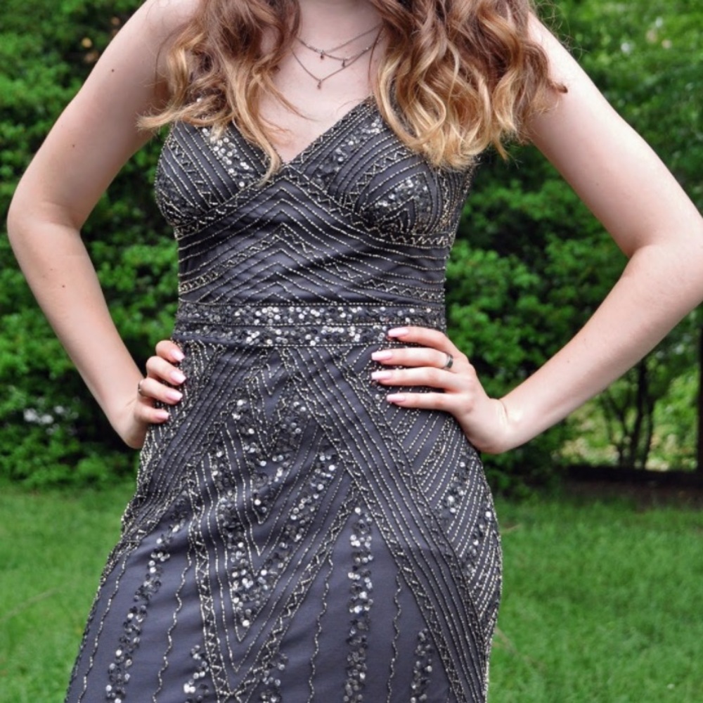 David’s Bridal prom dress